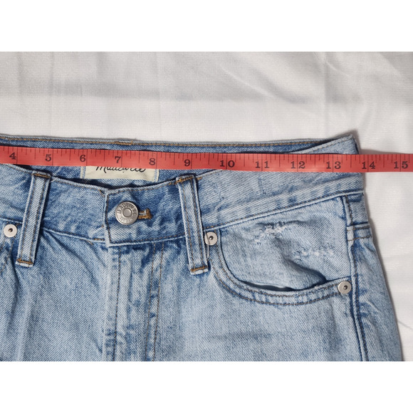 Madewell The Perfect Vintage Straight Leg Jean Size 26 - Picture 3 of 8